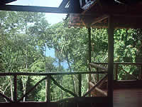 View from LA VAINILLA, one of our cabins